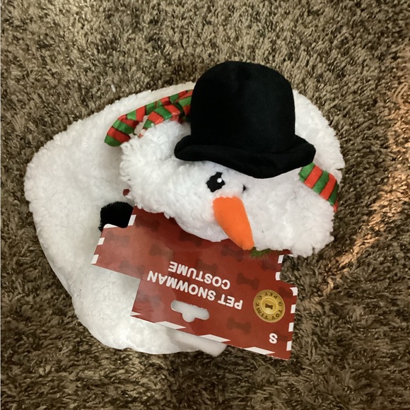Dog Christmas Snowman Jacket Pet Clothing Size Small NWT - Picture 2 of 7